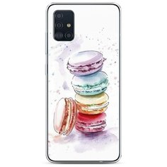 Силиконовый чехол "Пирамидка макарони 2" на Samsung Galaxy A51 / Самсунг Гэлакси А51 Case Place