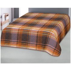 Одеяло-покрывало АртПостель Пикник, 220 х 215 см, коричневый