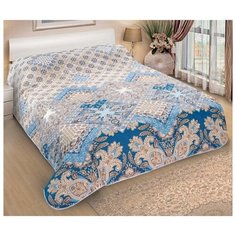 Одеяло-покрывало АртПостель Флоренция, 200 х 215 см, голубой