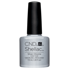 Гель-лак для ногтей CND Shellac, 7.3 мл, silver chrome