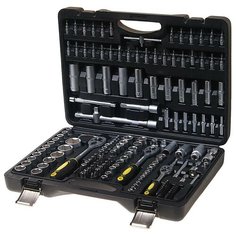 Набор инструментов 172 предмета слесарно-монтажный 1/4",1/2" 6-ти гран. ТК эврика ER-TK172