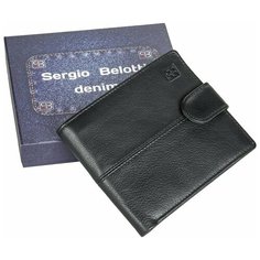Кошелек Sergio Belotti 1818-01 Черный