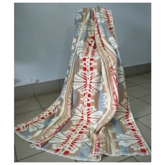 ТМ Ярослав Одеяло 100% хлопок 140x205 жаккард лубны беж с красным 37_15