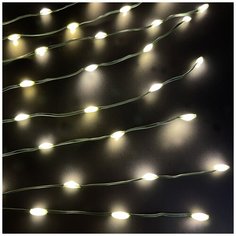 Гирлянда Luca Lighting Хвост 85441 85438, 672 ламп, белый/зеленый провод