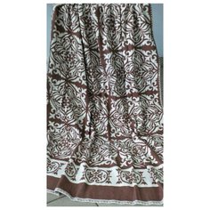 ТМ Ярослав Одеяло 100% хлопок 170x205 жаккард орнамент коричневый 1_9