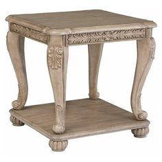 Столик прикроватный Kerston T373-2 61х61х61 см Кофейный Ashley