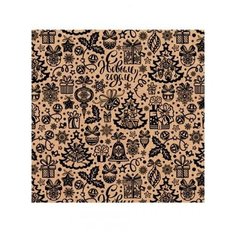 Бумага упаковочная "Новогодние игрушки", 70x100 см, 1 лист Miland