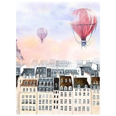 Фотообои Модный Дом "Романтика Франции" 270x200 см