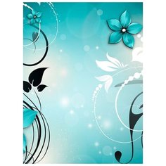 Фотообои Модный Дом "Витки заливов" 270x200 см