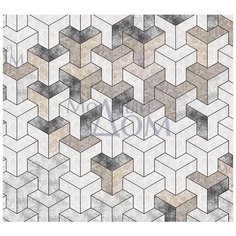 Фотообои Модный Дом "Встроенный куб 3" 270x300 см