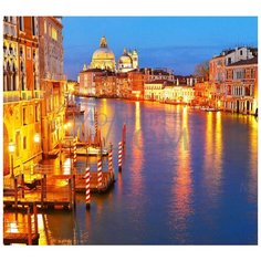 Фотообои Модный Дом "Город на воде" 270x300 см