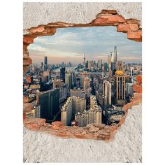 Фотообои Модный Дом "Окно в Америку" 270x200 см