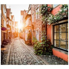 Фотообои Модный Дом "Укромные улицы города" 270x300 см