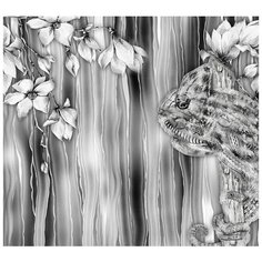 Фотообои Модный Дом "Серость цветов" 270x300 см