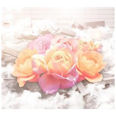 Фотообои Модный Дом "Цветочное трио" 270x300 см
