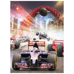 Фотообои Модный Дом "Захватывающие Гонки" 270x200 см