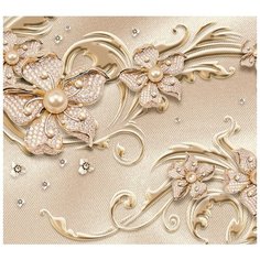 Фотообои Модный Дом "Пастель цветы" 270x300 см