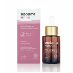 Sesderma RETI AGE Anti-Aging Serum - Активная антивозрастная сыворотка с ретинолом и гиалуроновой кислотой, 30 мл