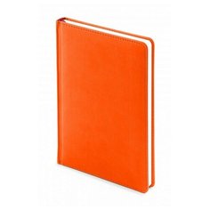 Ежедневник Альт недатированный, А5 (145 х 205 мм), оранжевый флуор, 272 стр., "VELVET" , Арт. 3-115/27