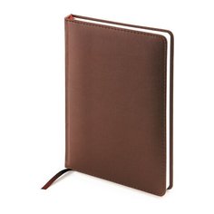 Ежедневник Альт недатированный, А5 (145 х 205 мм), коричневый, 272 стр., LEADER, Арт. 3-129/03