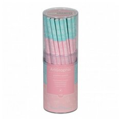 Карандаш Bruno Visconti, чернографитовый, НВ, ArtGraphix "зефирные животные. Единорожки", Арт. 21-0049/11 Набор в тубе 48 шт.