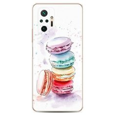 Силиконовый чехол "Пирамидка макарони 2" на Xiaomi Redmi Note 10 Pro / Сяоми Редми Нот 10 Pro Case Place