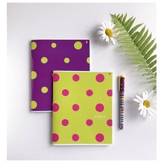 Тетрадь 48 листов "FRESH. яркое настроение" 5 видов. Набор 5 штук. Альт