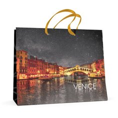 Пакет горизонтальный L (32,5х26,0x13.0 см) "венеция" матовая ламинация, Арт. 2-136/04 Альт