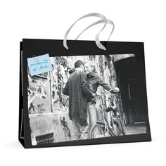 Пакет горизонтальный L (32,5х26,0x13.0 см) "романтические пары" матовая ламинация, Арт. 2-319/4 Альт