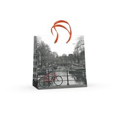 Пакет квадратный MS (16.5x16.5x9.2 см) "город И цвет" матовая ламинация, Арт. 2-134/5 Альт