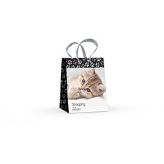 Пакет вертикальный S (11.1x13.7x6.2 см) котенок" матовая ламинация, Арт. 2-321/01 Альт