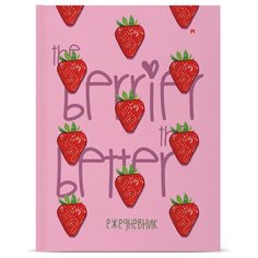 Ежедневник А6 Глян. лин. "Ягоды. Графика Альт