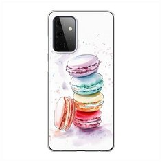 Силиконовый чехол "Пирамидка макарони 2" на Samsung Galaxy A72 / Самсунг Галакси А72 Case Place