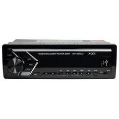 ACES Проигрыватель AVH-2004UG MP3, USB, SD, AUX, 1RCA без привода 4х50Вт зеленая подсветка