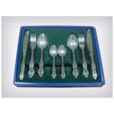 Павловский завод им. Кирова Набор столовых приборов СлавянкаСН-15МХРф, 24 предмета серебристый