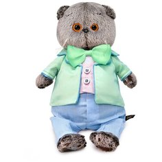 Мягкая игрушка Budi Basa в подарочной коробке - кот Басик джентльмен, 30 см Basik&Co