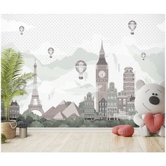 Фотообои в детскую Luxury Walls AM03904 "Культурное наследие" 400х270см