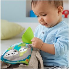 Развивающая игрушка Fisher-Price Книжка-игрушка Sit & Snuggle Activity Book
