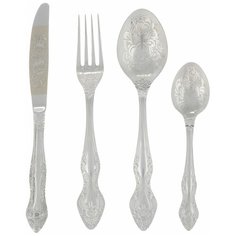 Павловский завод им. Кирова Набор столовых приборов СН-11п, 24 предмета серебристый