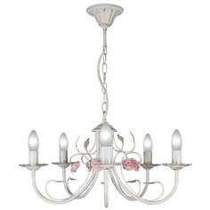 Люстра подвесная с цветами 5 ламп российского производства Петрасвет S1017-5