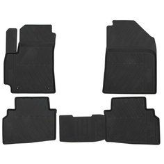 Коврики в салон для KIA Seltos, 2019 ->, 4шт. (полиуретан, противоскользящие шипы) Element