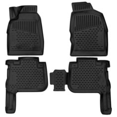 Коврики 3D в салон для Great Wall Wingle 7 2020 - >, 4шт. (полиуретан) Element