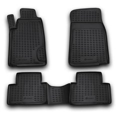 Коврики в салон SSANG YONG Rexton 2001-2006, 4 шт. (полиуретан) Element