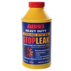 ABRO Герметик радиатора ABRO жидкий 325 мл SL-624-R