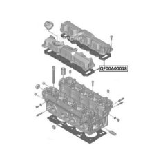 QUATTRO FRENI QF00A00018 Прокладка клапанной крышки
