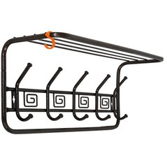 Вешалка с полкой Ажур 60 медный антик Nika