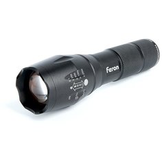 Фонарь ручной Feron TH2400 с аккумулятором USB ZOOM