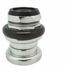 Рулевая TBS CH-903W, резьбовая, 1-1/8"х26Т, чёрный/хром, CH-903W