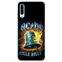 Силиконовый чехол "Альбом Hells Bells" на Samsung Galaxy A30s / Самсунг Гэлакси А30s Case Place