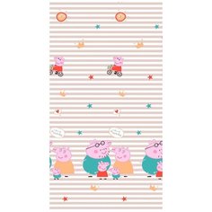 Плед плюшевый велсофт свинки на коричневом 100х140 см. ясли Iv Selena